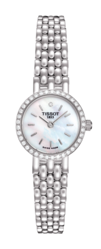 Tissot Caliente Quartz 19.5 White Gold / Diamond / MOP / Bracelet